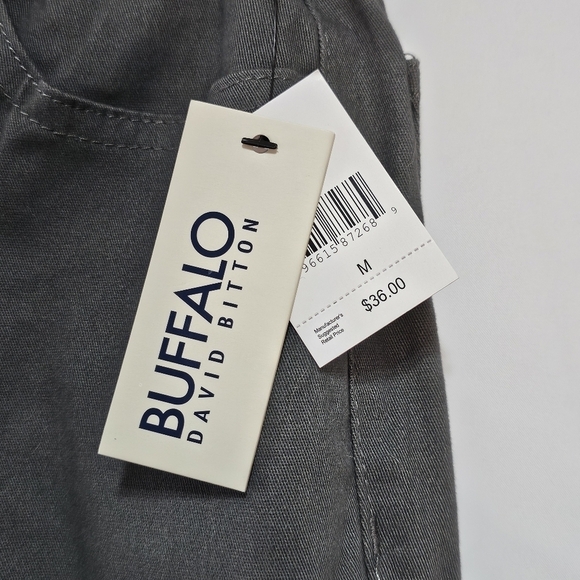 David Bitton Buffalo Boys Pants Zoltan Straight Fit Dark Gray Size M (10/12) - Picture 6 of 8
